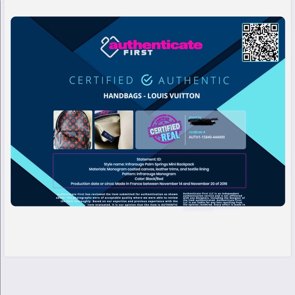 SOLD LV Palm Springs Infrarouge PM Backpack - Picture 8 of 8